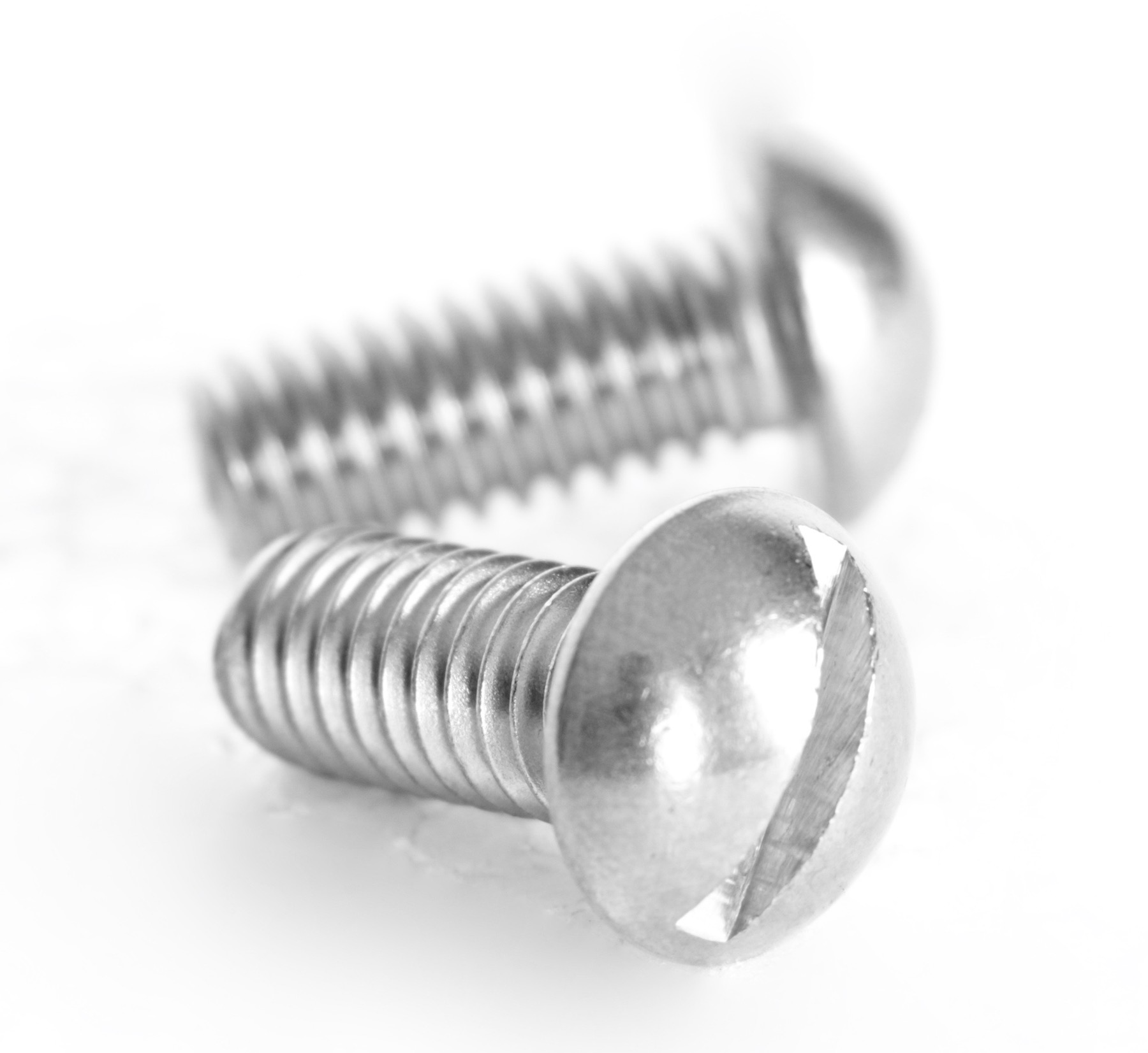 Tornillo para estufa cabeza de gota ranurada